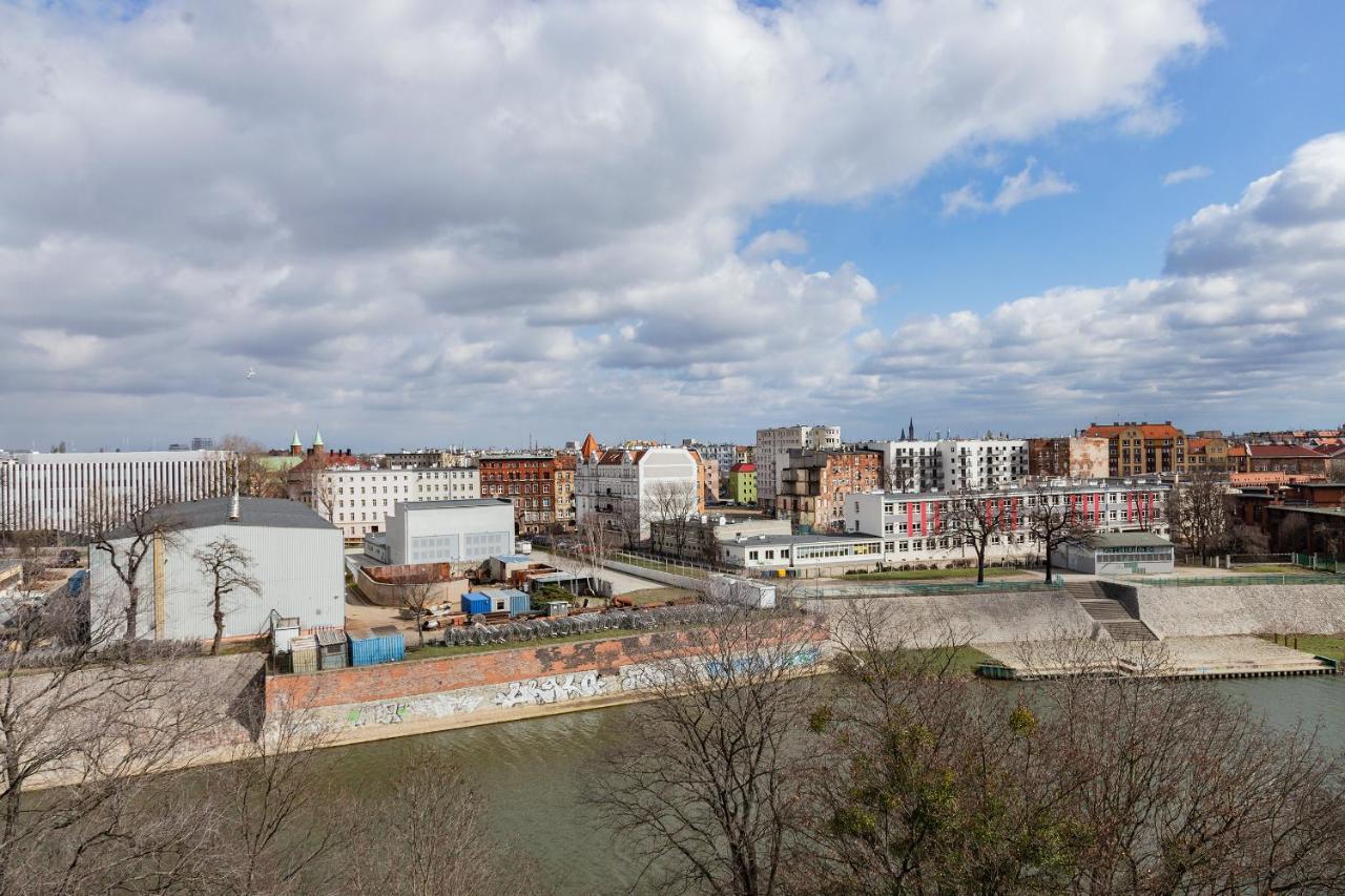 Odra View Apartments IV Wroclaw Ngoại thất bức ảnh